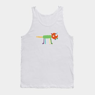 Color Cat Tank Top